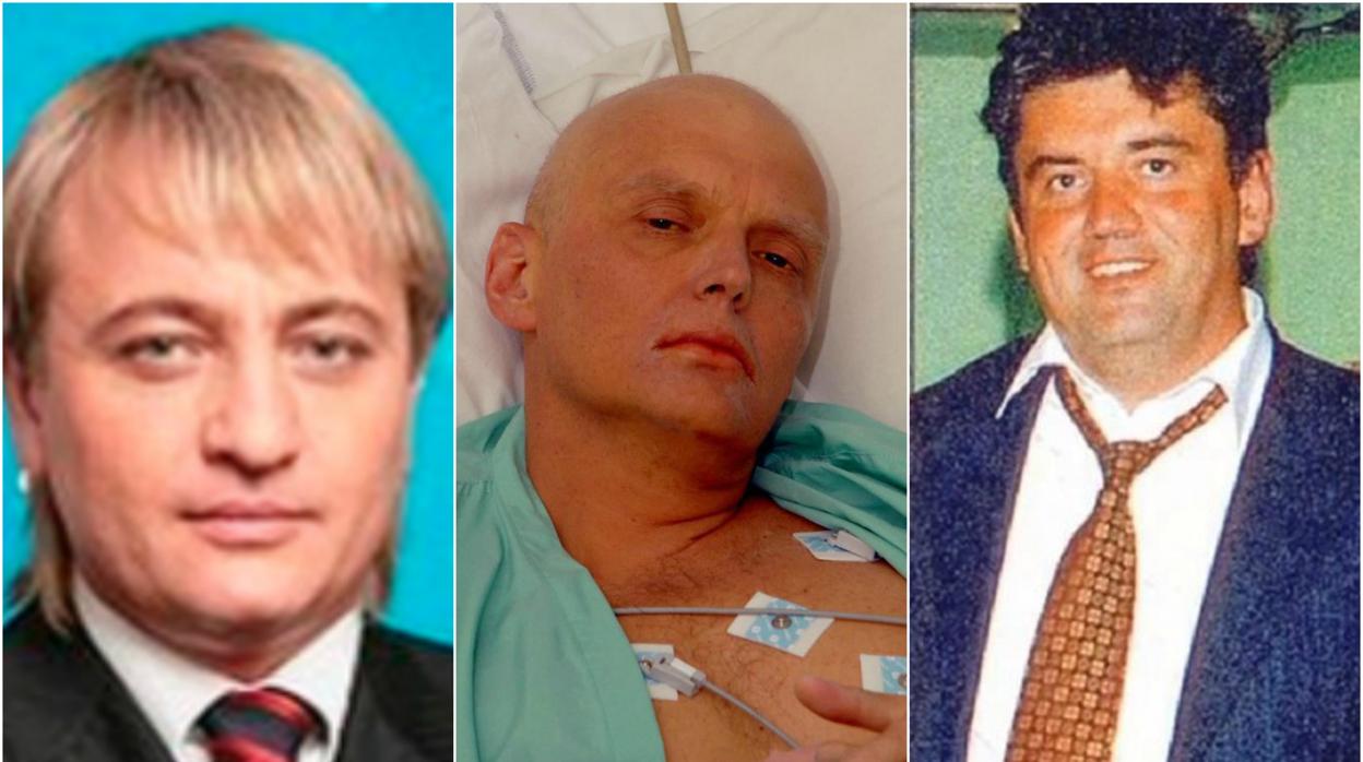 Dimitri Obretetsky, Alexander Litvinenko y Alexander Perephilichy, tres de los oligarcas rusos asesinados