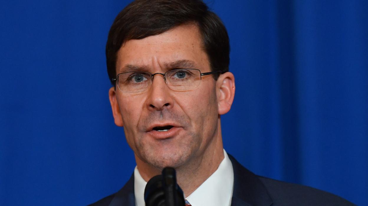 El secretario de Defensa de EE.UU., Mark Esper