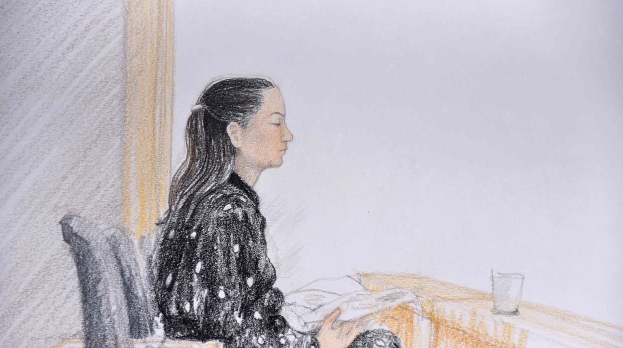 Retrato de Meng Wanzhou