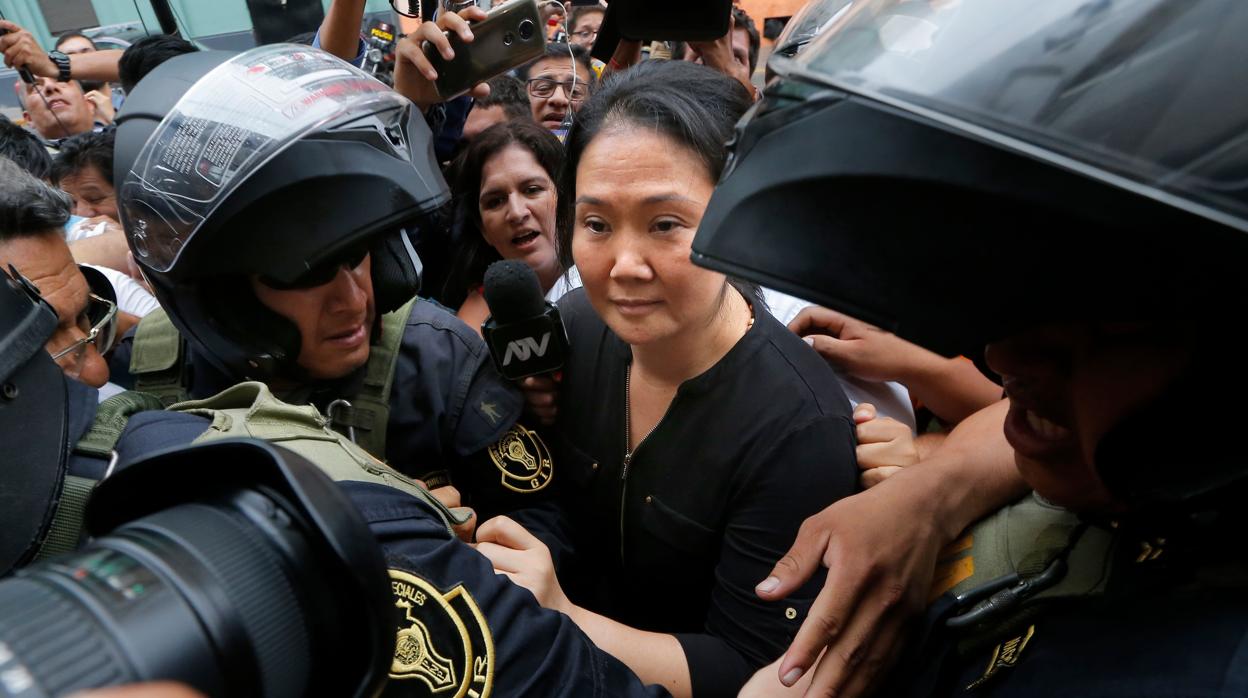 Keiko Fujimori regresa a prisión por blanqueo de dinero y obstrucción a la Justicia