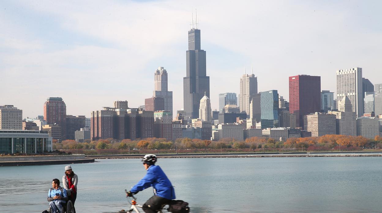 Imagen de archivo del skyline de Chicago