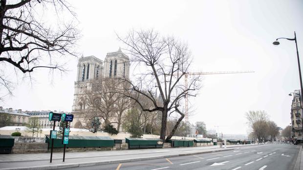 Robo frustrado en la catedral de Notre Dame