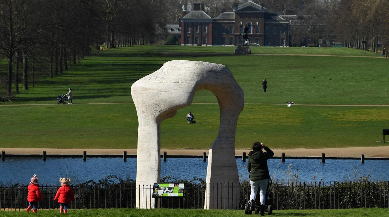 Imagen de los jardines de Kensington, en Londres