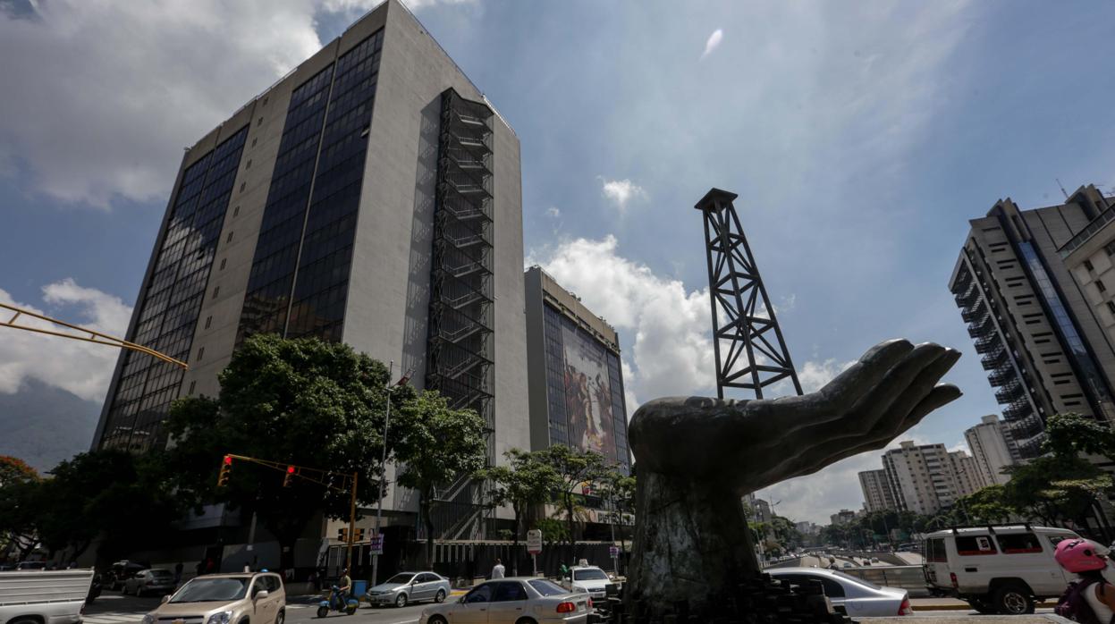 La sede de la petrolera estatal Pdvsa, en Caracas, una imagen de archivo