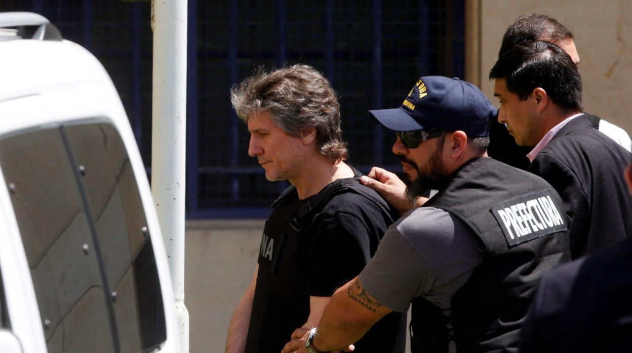 Amado Boudou, cuando fue detenido