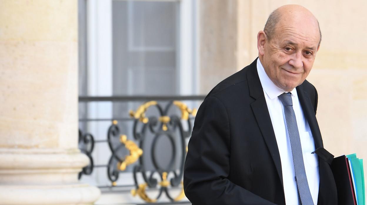 El ministro de Asuntos Exteriores de Francia, Jean-Yves Le Drian