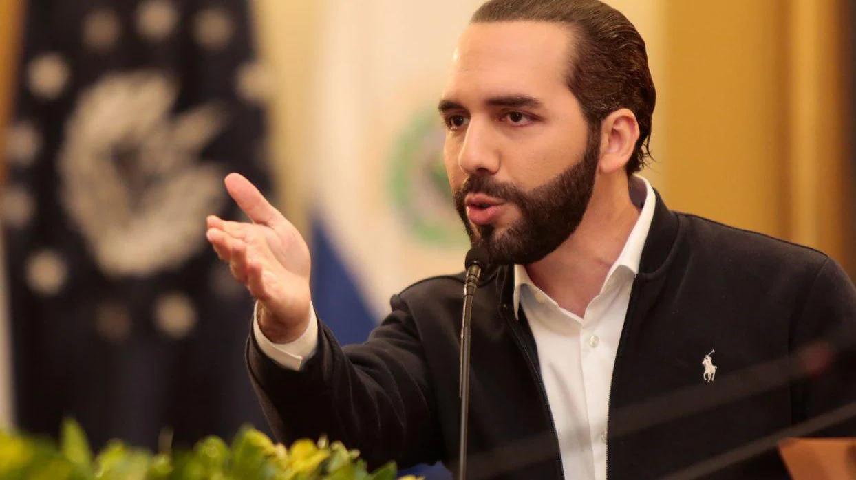 El presidente salvadoreño, Nayib Bukele