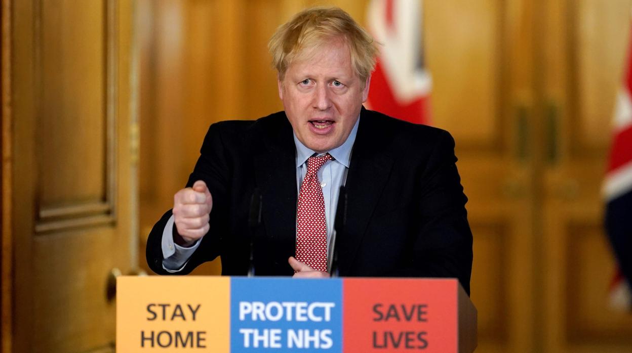 El primer ministro del Reino Unido, Boris Johnson