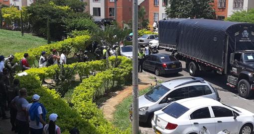 Vecinos de Cali organizan este domingo una cadena humana para recoger comida donada