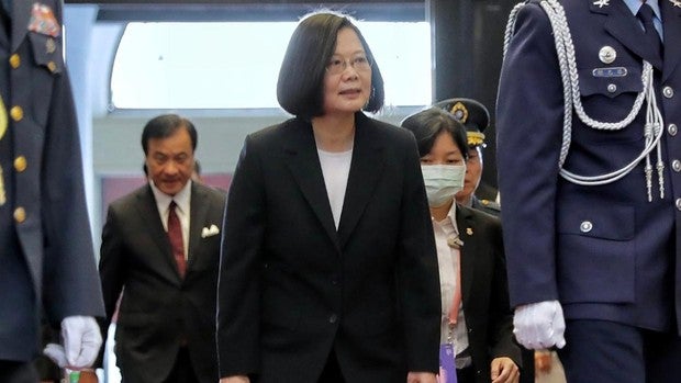 La presidenta de Taiwán abre su segundo mandato rechazando de nuevo la unión con China