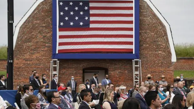 Trump rescata del olvido la guerra que EE.UU. no ganó pero inspiró su himno nacional