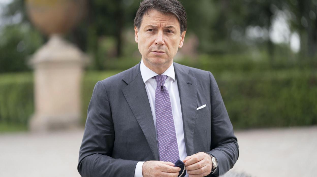 El primer ministro de Italia, Giuseppe Conte