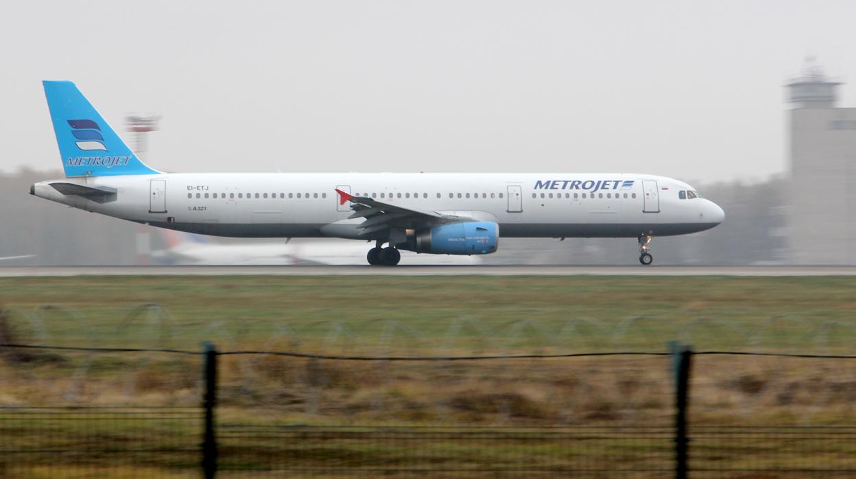 Imagen de archivo de un avión en el aeropuerto de Moscú