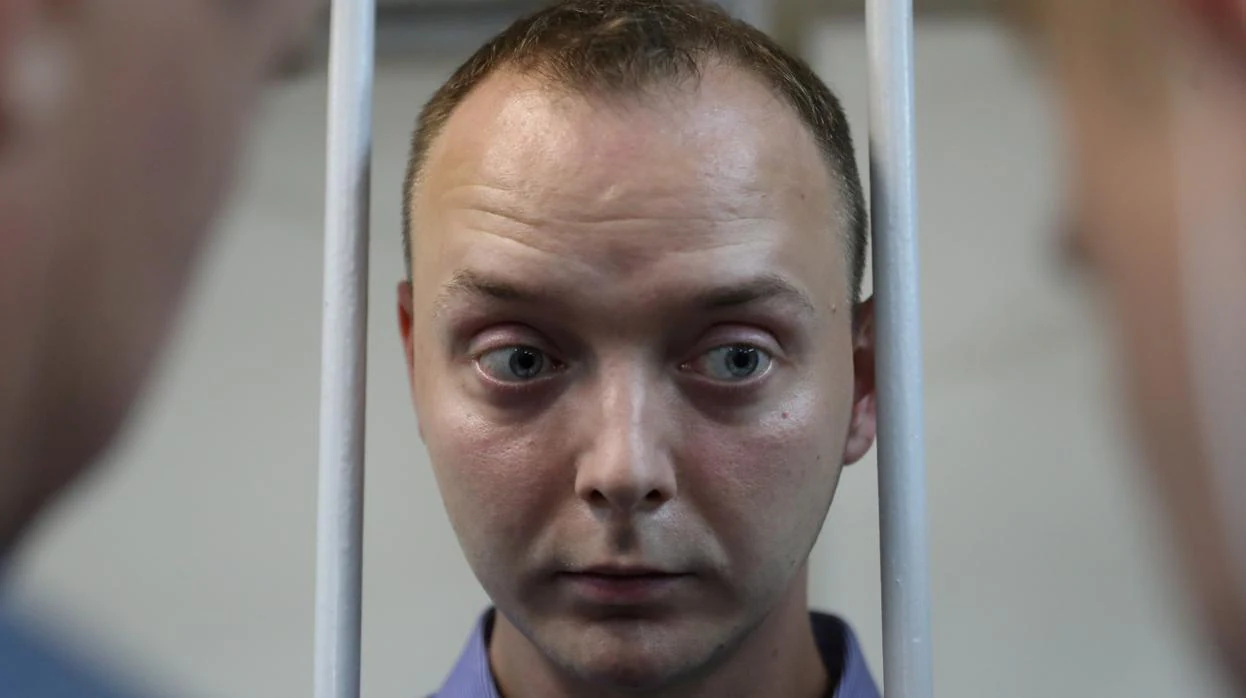 Ivan Safrónov, tras su detención