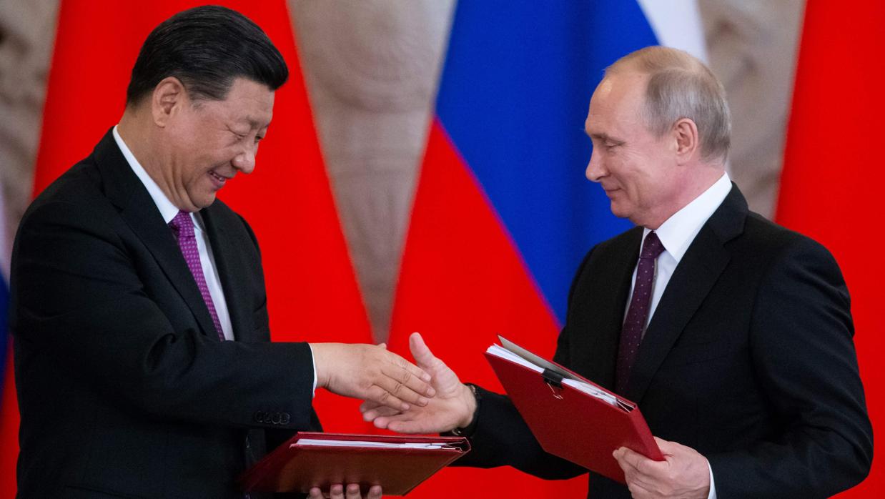 Vladimir Putin y Xi Jinping, durante un encuentro en el Kremlin en junio de 2019