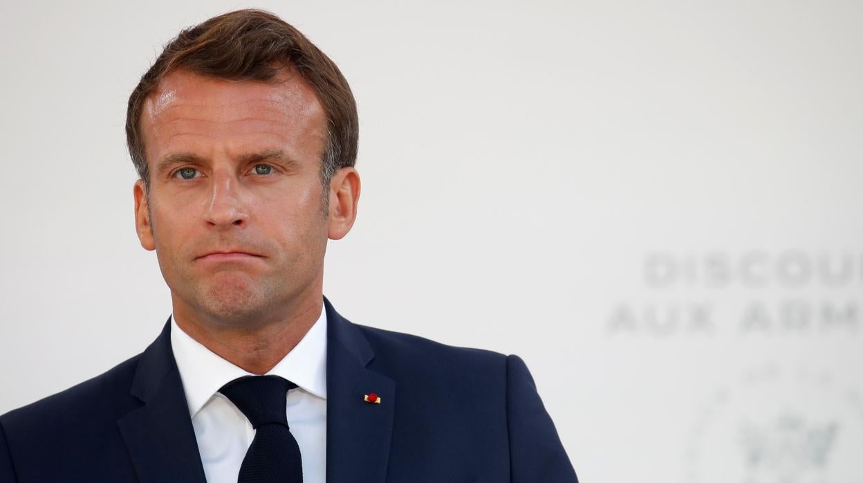 El presidente de Francia, Emmanuel Macron