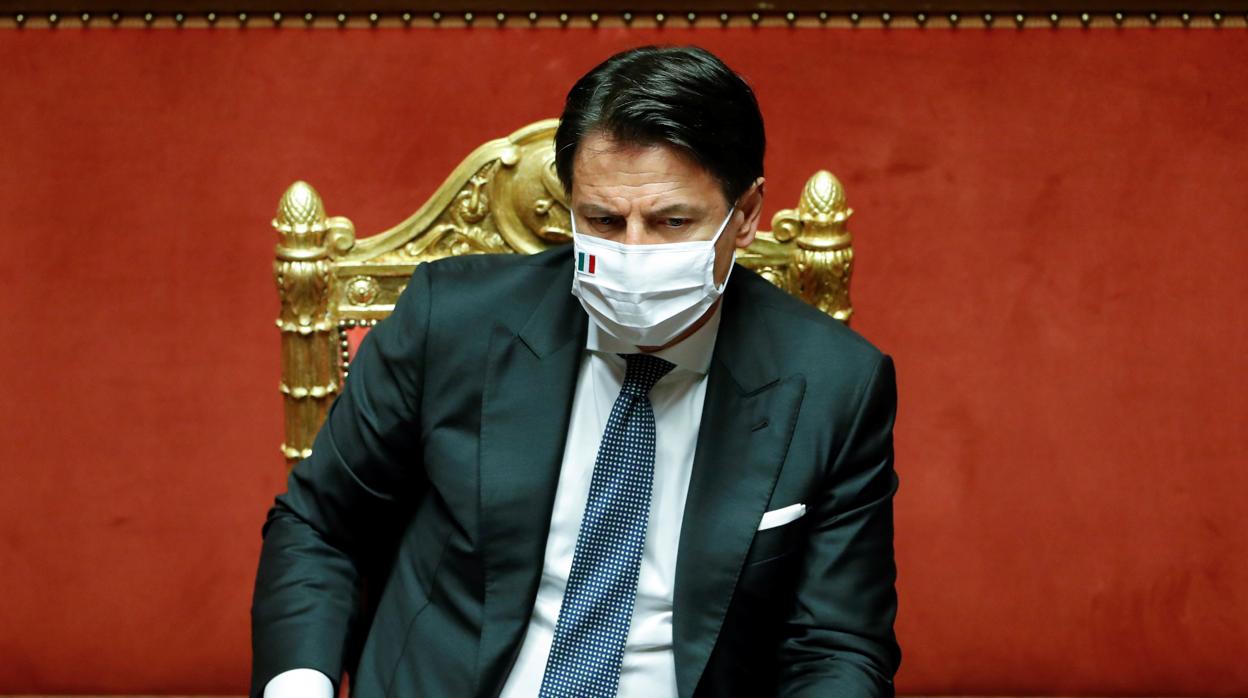 El primer ministro de Italia, Giuseppe Conte