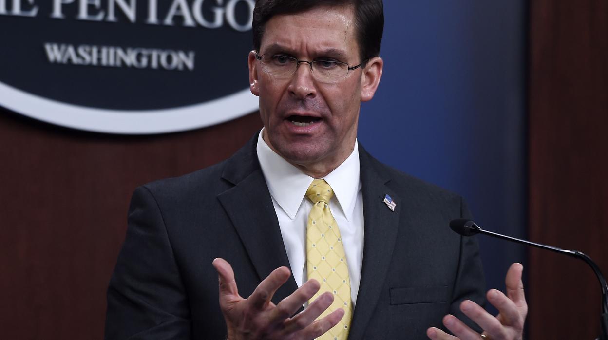 El secretario de Defensa de EE.UU., Mark Esper