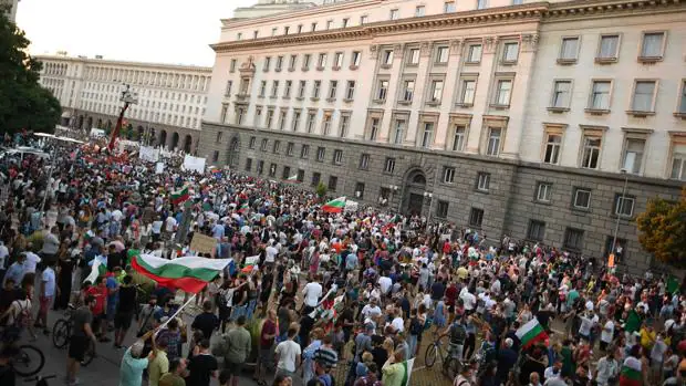 Veintiún días de protestas antigubernamentales en Bulgaria