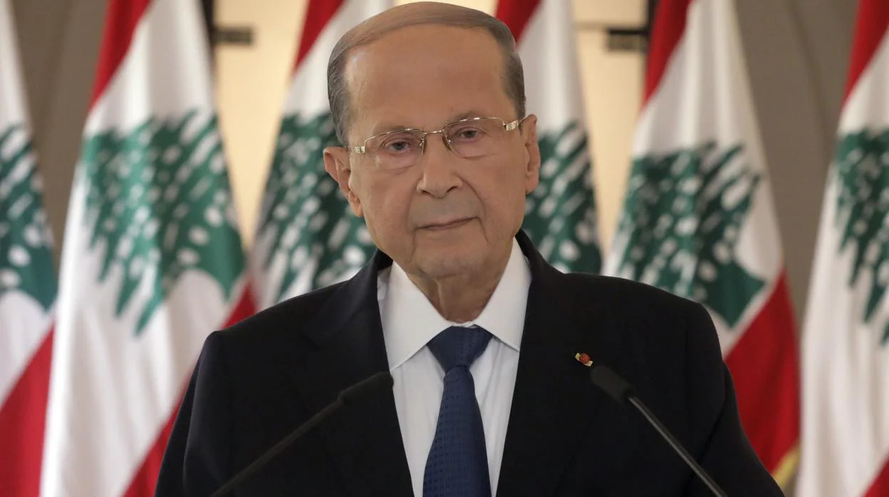 El presidente del Líbano, Michel Aoun