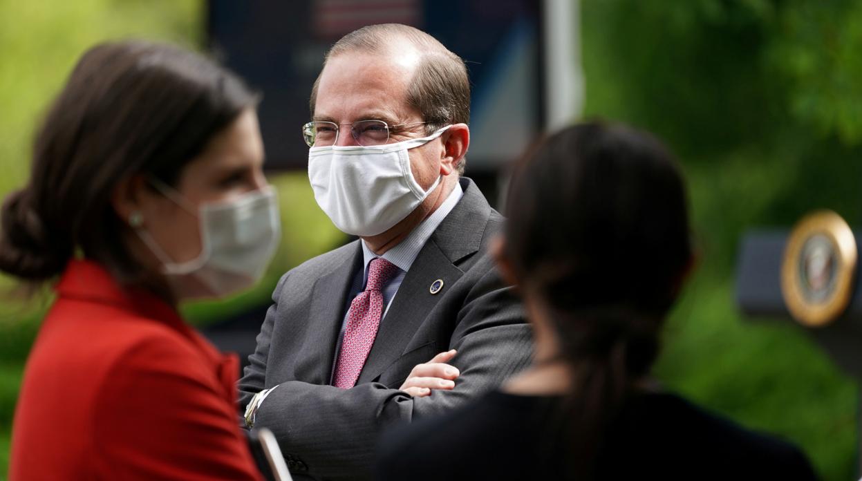 El secretario de Salud y Servicios Humanos, Alex Azar, en una imagen de archivo