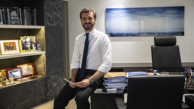 Pablo Casado: «El debate sobre la Monarquía es suicida para la concordia nacional»