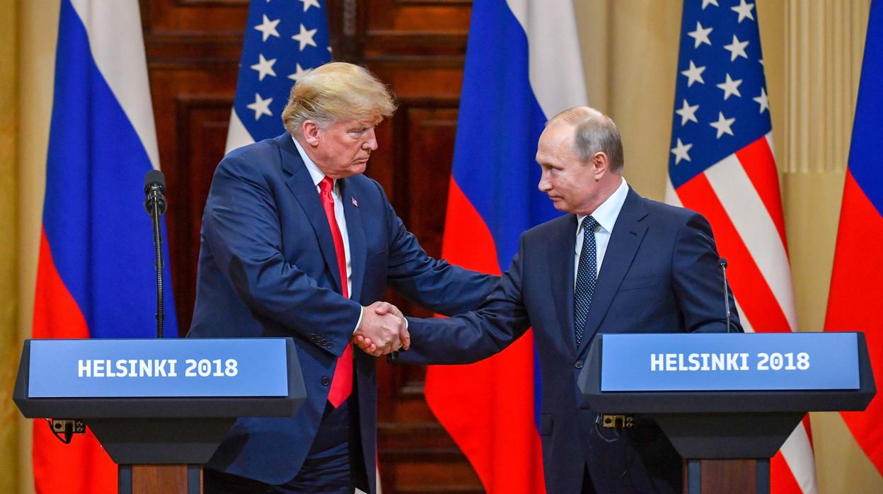 TRump y Putin inauguran la Cumbre de Helsinki