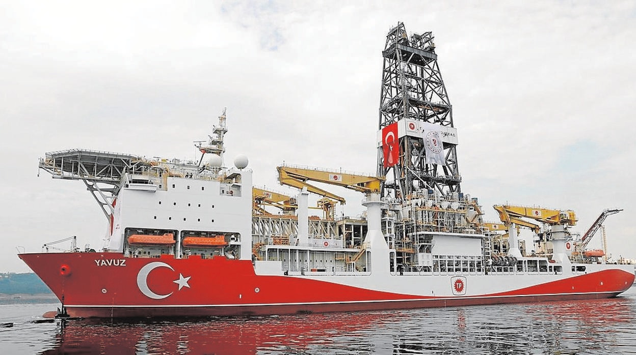 El nuevo buque turco de prospección de gas, el Yavuz, enviado a las aguas en disputa