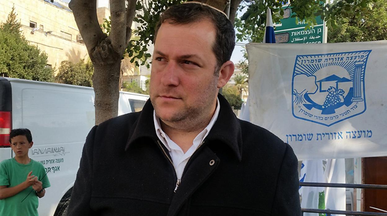 Yossi Dagan, presidente del Concejo Regional de Samaria