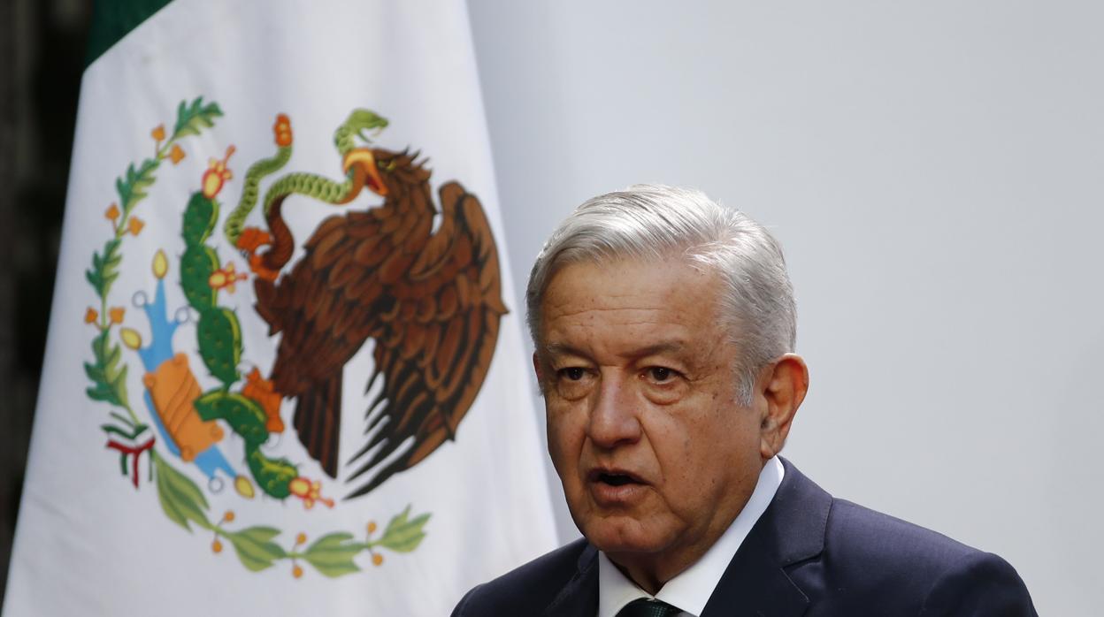 López Obrador, durante su discurso sobre el segundo año de mandato