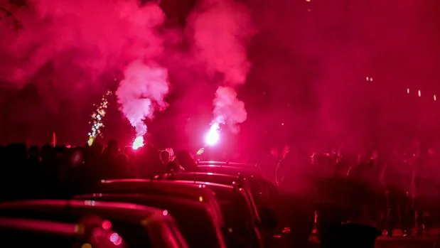 La extrema izquierda incendia las noches de Leipzig