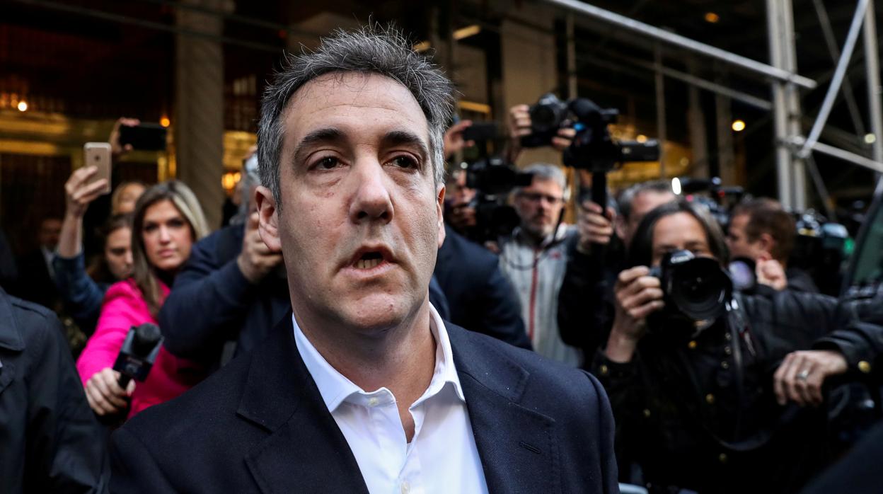 Michael Cohen, a la salida de su apartamento en Nueva York en mayo de 2019