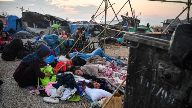 Los refugiados de Lesbos, la herida abierta de Europa