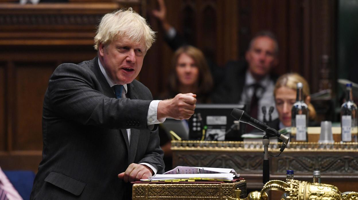 El primer ministro del Reino Unido, Boris Johnson