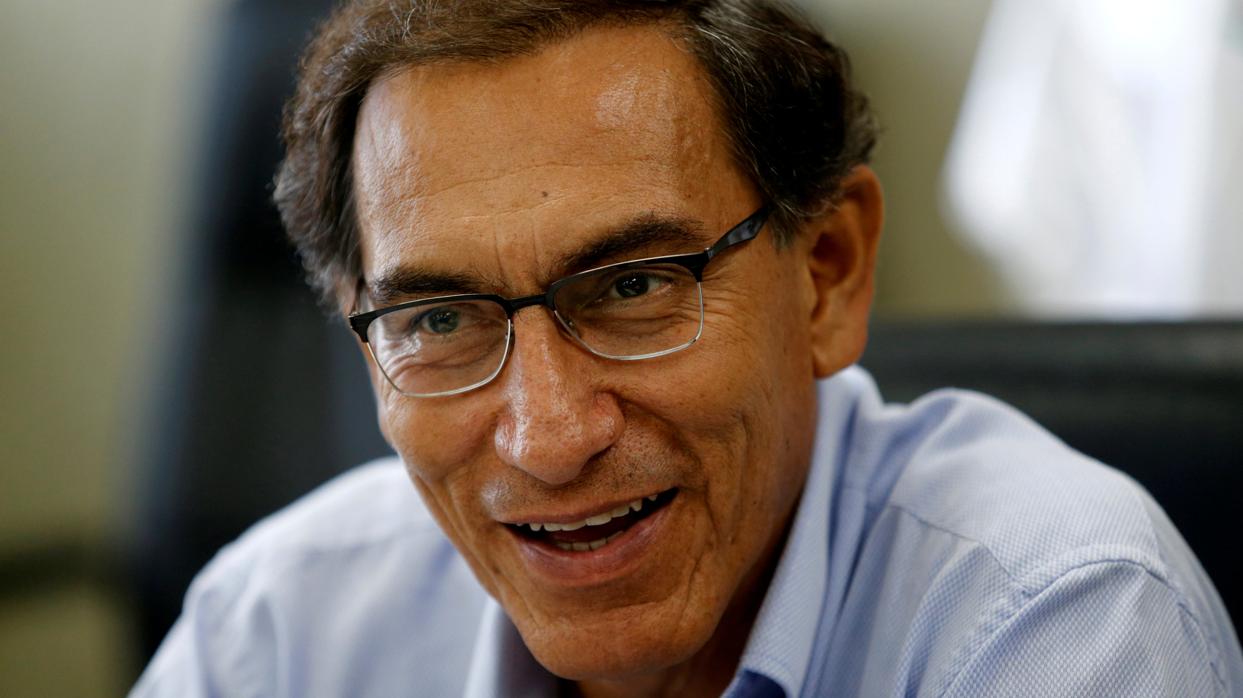 El presidente peruano Martín Vizcarra