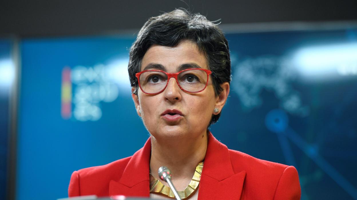 La ministra española de Exteriores, González Laya
