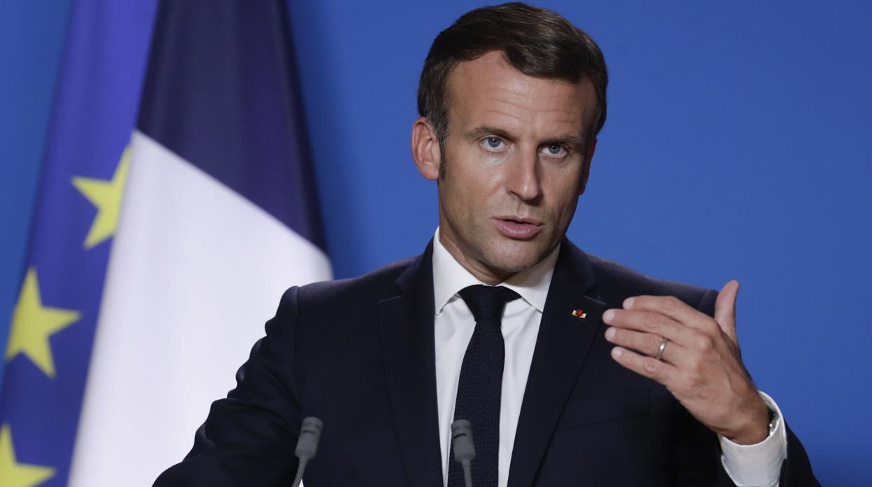 El presidente de Francia, Emmanuel Macron