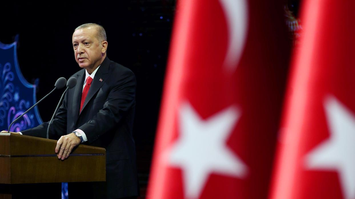 El mandatario turco, en un acto en Ankara
