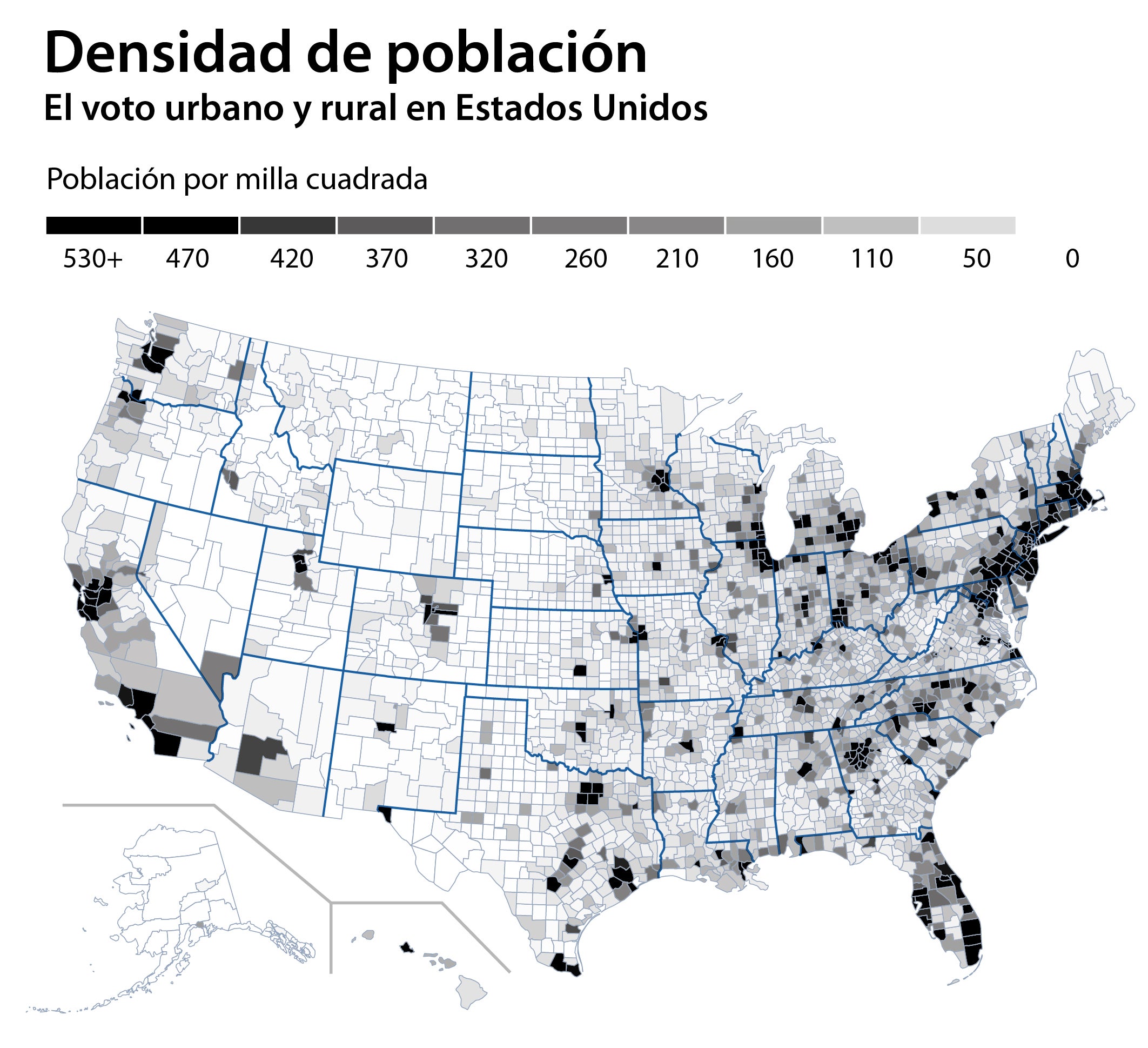 Elecciones en EE.UU: el gran abismo entre campo y ciudad