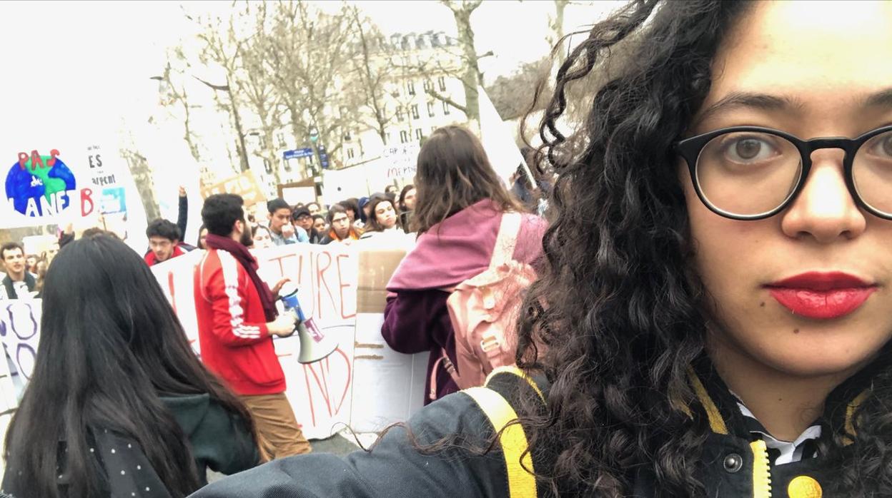 Mélanie Luce, presidenta de la Union nationale des étudiants de France