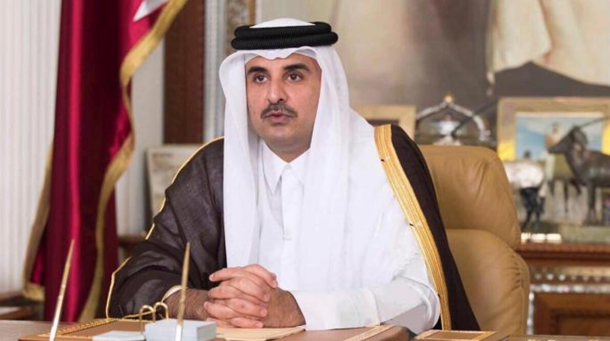 El emir de Qatar, Tamim bin Hamad al Zani