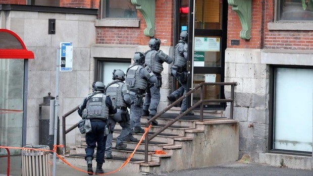 La Policía canadiense dice que el supuesto secuestro masivo de Montreal fue una falsa alarma