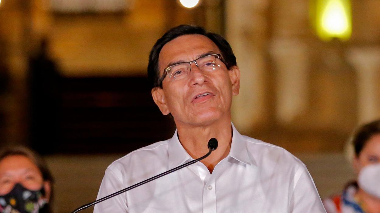 El expresidente Martín Vizcarra