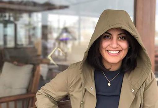 La activista Loujain al-Hathloul