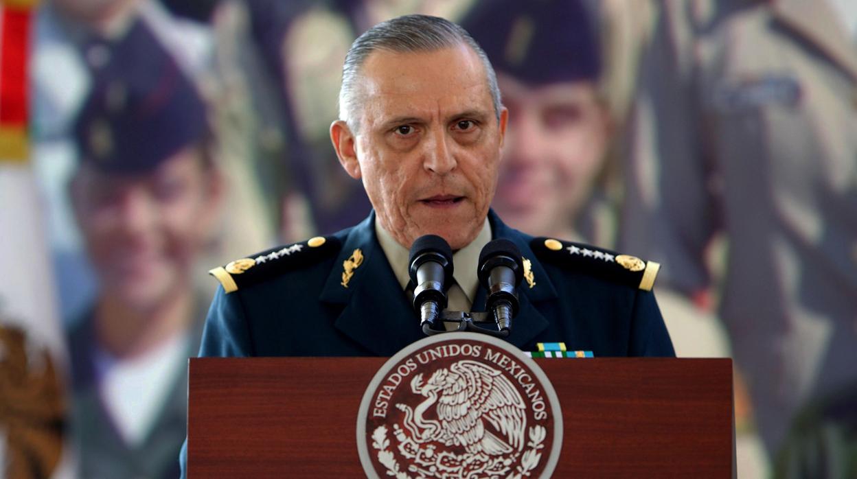 El exministro de Defensa de México, Salvador Cienfuegos
