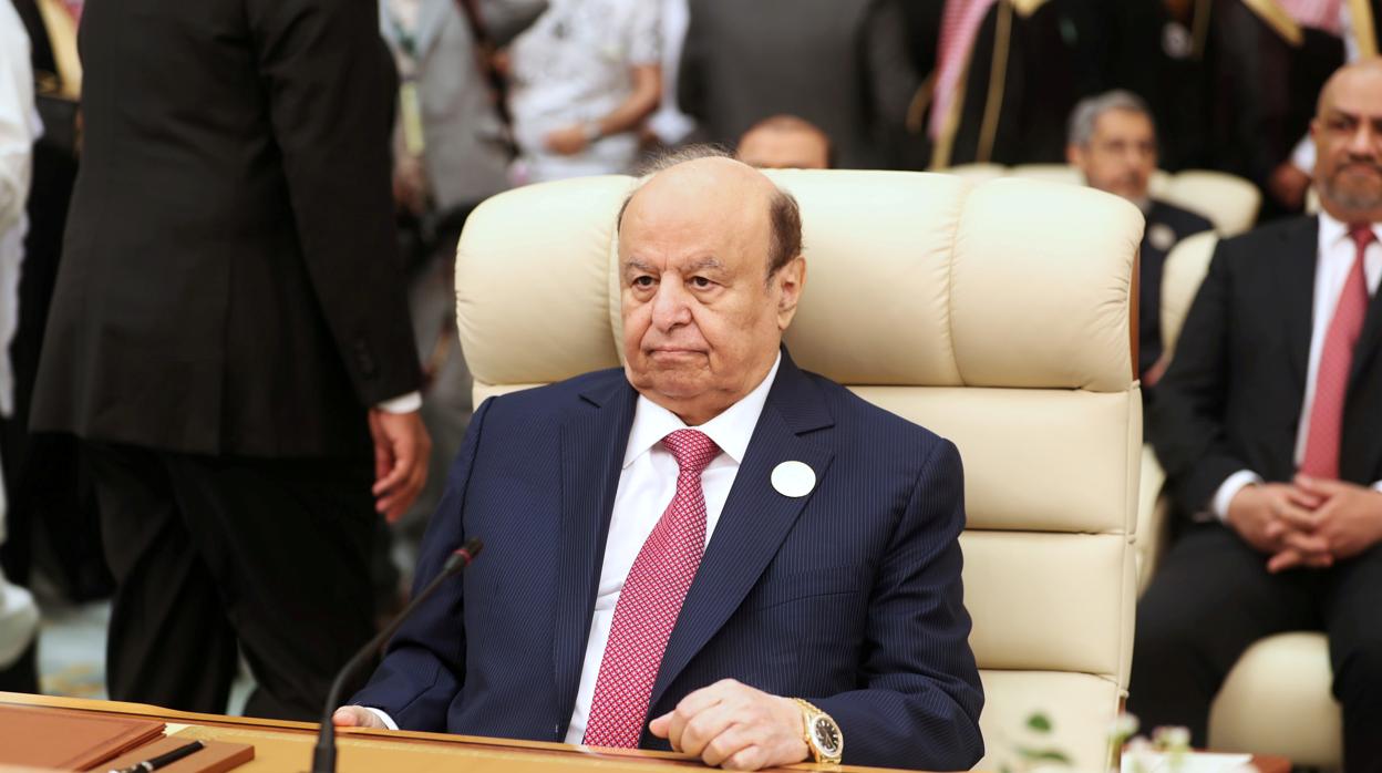 Abd Rabu Mansour Hadi, el presidente reconocido oficialmente por la comunidad internacional