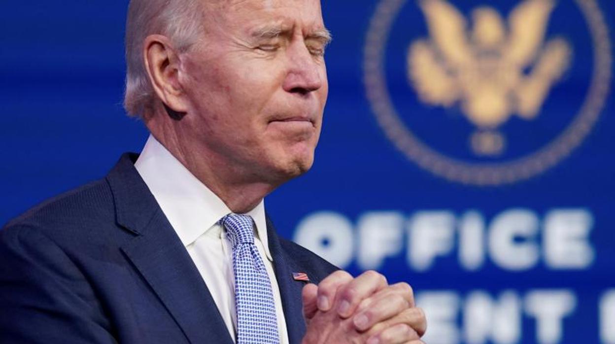 El presidente electo, Joe Biden