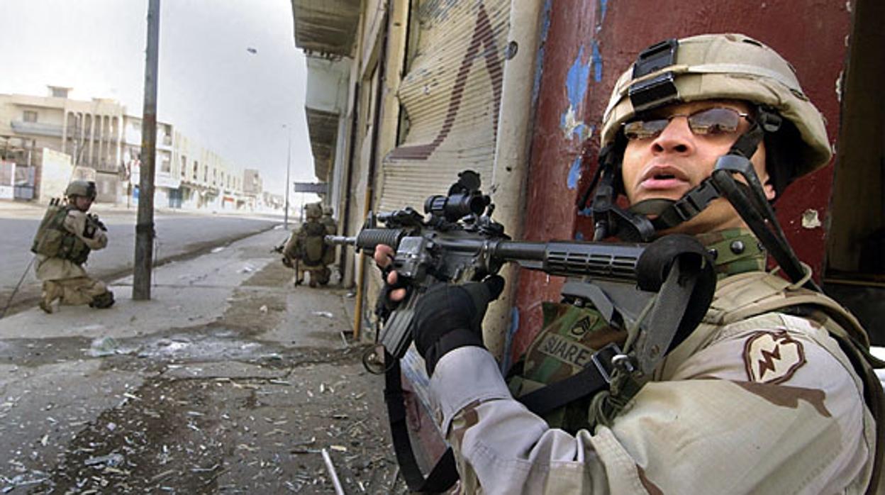 Soldados de EE.UU. en Bagdad en una imagen de archivo