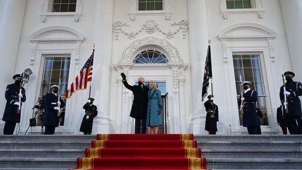 Toma de posesión de Biden, en directo | Biden ya ha entrado en la Casa Blanca con su familia