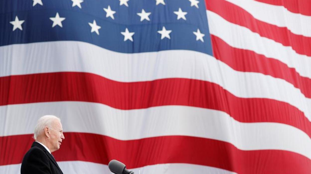 El futuro presidente de Estados Unidos, Joe Biden, se despide de Wilmington antes de ir a Washington